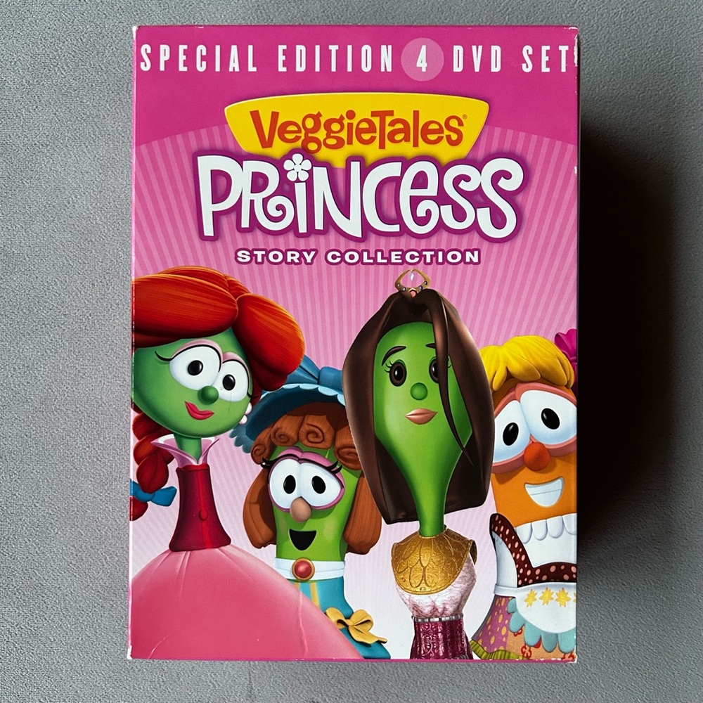 Veggie Tales ~ Princess Story Collection ~ Special Edition 4 DVD Set